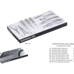 Root Elevators Set, Extraction Set
