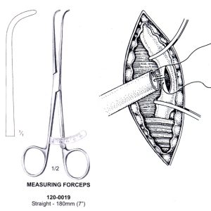 Vascular Measuring Device, Forceps