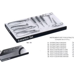Root Elevators Set, Extraction Set