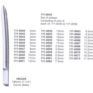 Vaginal Retractor And Uterine Dilators
