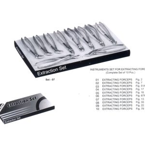 Root Elevators Set, Extraction Set