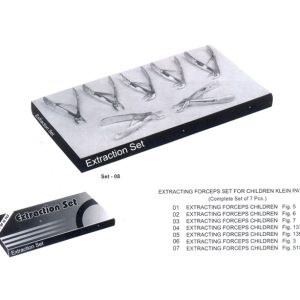 Root Elevators Set, Extraction Set